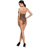 PASSION - FEMME BS087 BODYSTOCKING NOIR TAILLE UNIQUE PASSION WOMAN