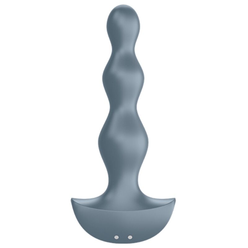 SATISFYER - VIBRATEUR LOLLI PLUG 2 PLUG  GRIS SATISFYER PLUGS
