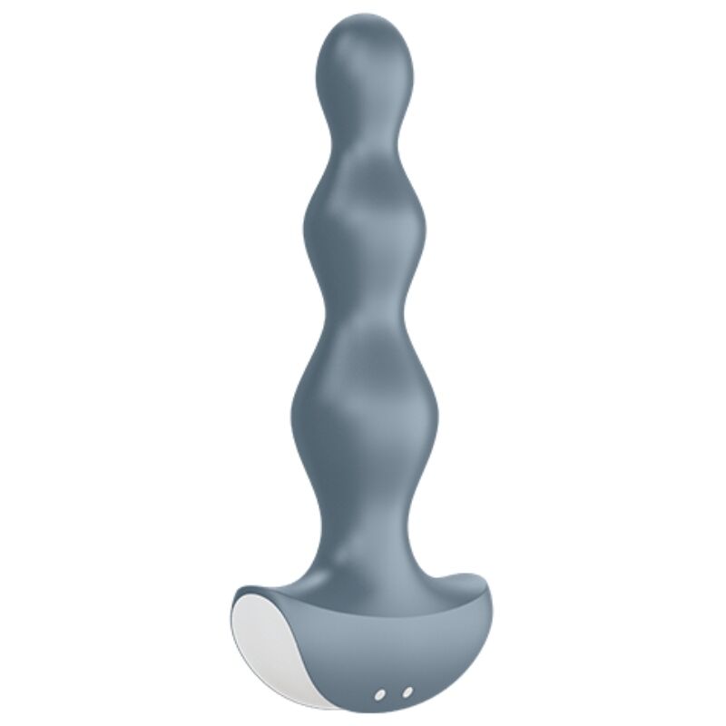 SATISFYER - VIBRATEUR LOLLI PLUG 2 PLUG  GRIS SATISFYER PLUGS