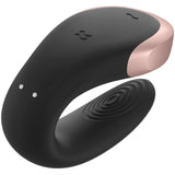 SATISFYER - VIBRATEUR DOUBLE LOVE LUXURY PARTNER NOIR SATISFYER PARTNER