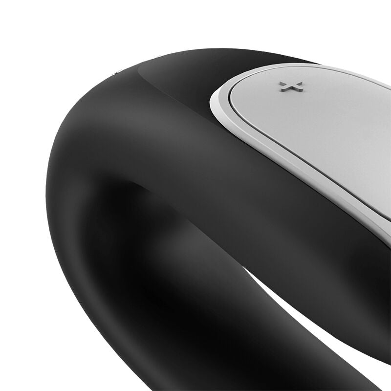 SATISFYER - VIBRATEUR PARTENAIRE DOUBLE FUN NOIR SATISFYER CONNECT