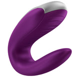 SATISFYER - VIBRATEUR PARTENAIRE DOUBLE FUN VIOLET SATISFYER CONNECT