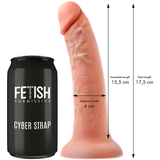 FETISH SUBMISSIVE CYBER STRAP - HARNAIS AVEC GODE ET TÉLÉCOMMANDE BULLET TECHNOLOGIE WATCHME S FETISH SUBMISSIVE