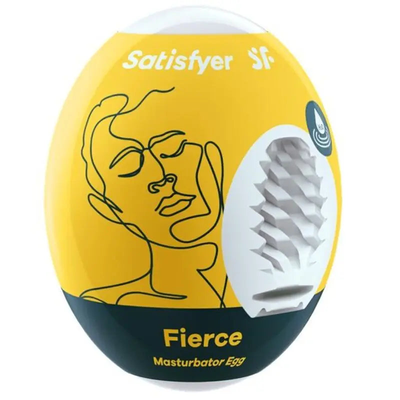 SATISFYER - OEUF DE MASTURBATEUR FIERCE SATISFYER EGGS