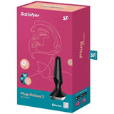 SATISFYER - VIBRATEUR PLUG ILICIOUS 2 PLUG NOIR SATISFYER CONNECT