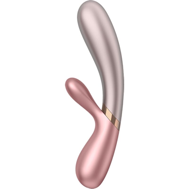 SATISFYER - VIBRATEUR HOT LOVER ROSE & BEIGE SATISFYER CONNECT