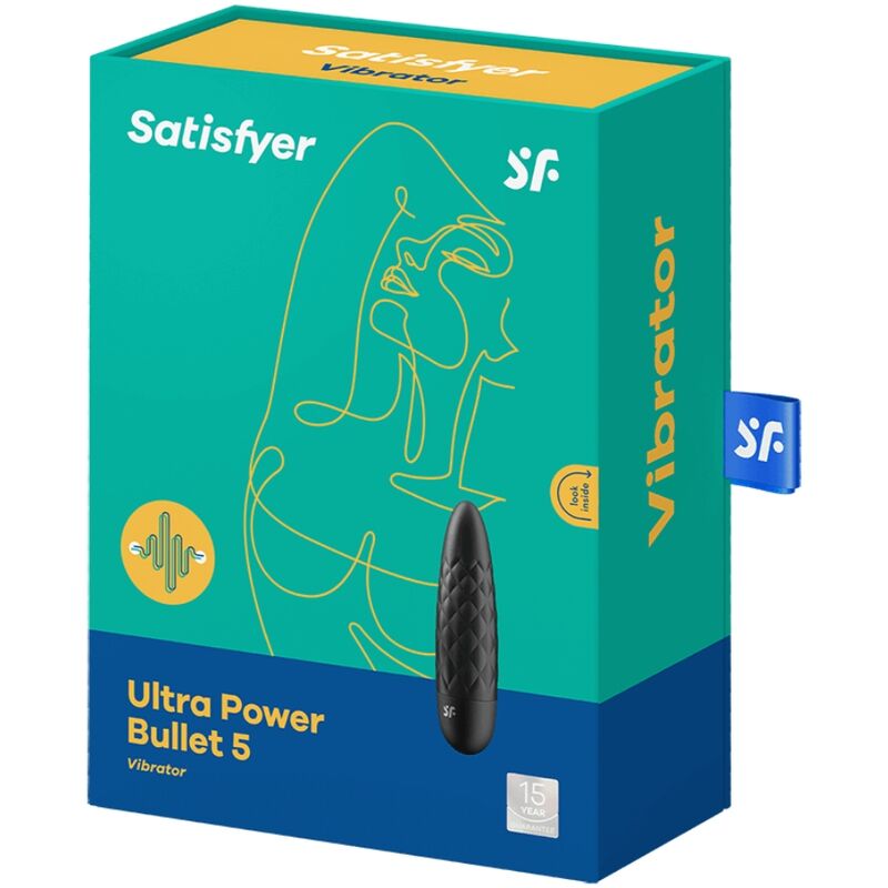 SATISFYER - ULTRA POWER BULLET 5 NOIR SATISFYER VIBRATOR