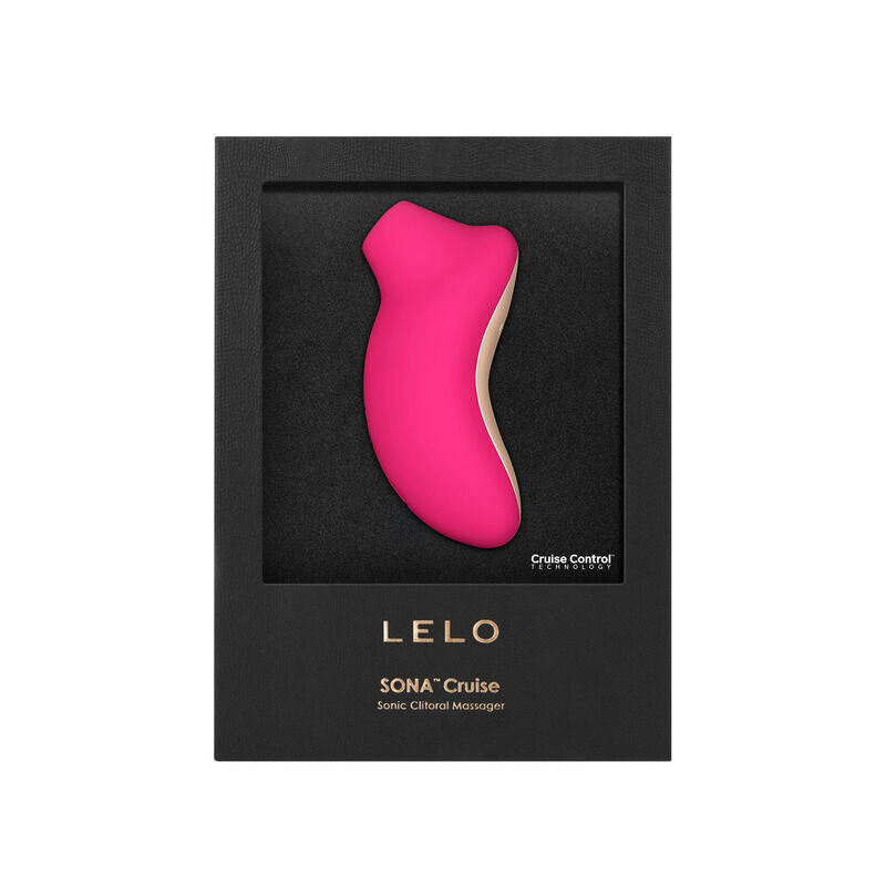 LELO - STIMULATEUR CLITORIS SONA 2 CRUISE CERISE LELO