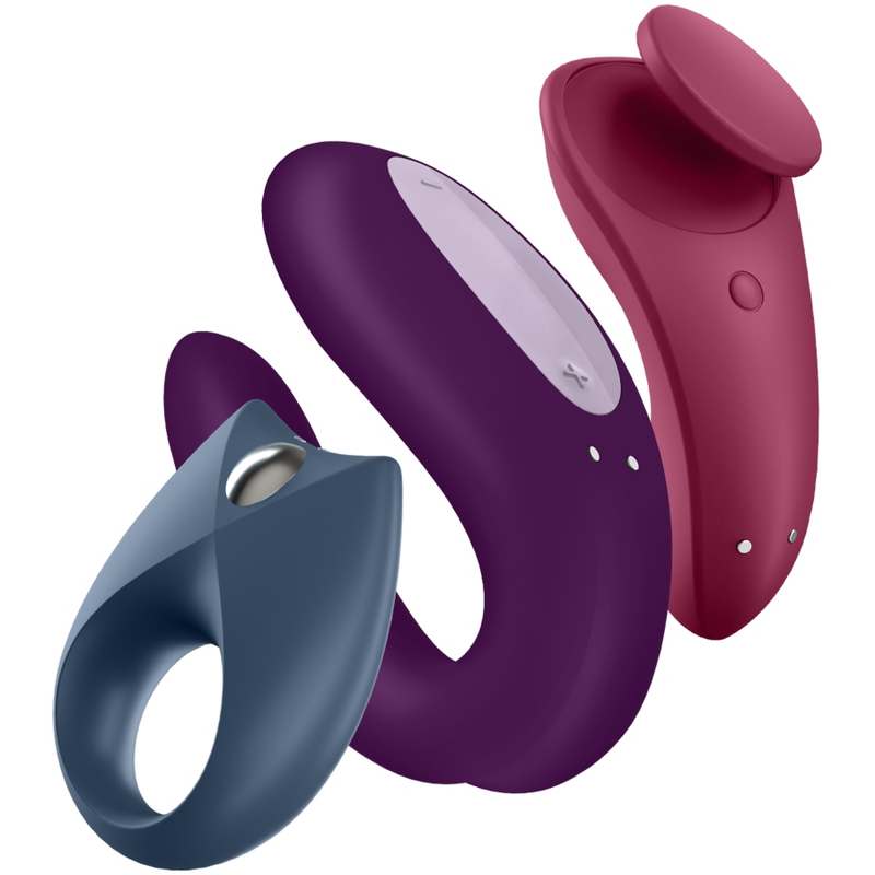 SATISFYER - COFFRET PARTENAIRE 3 SATISFYER VIBRATOR