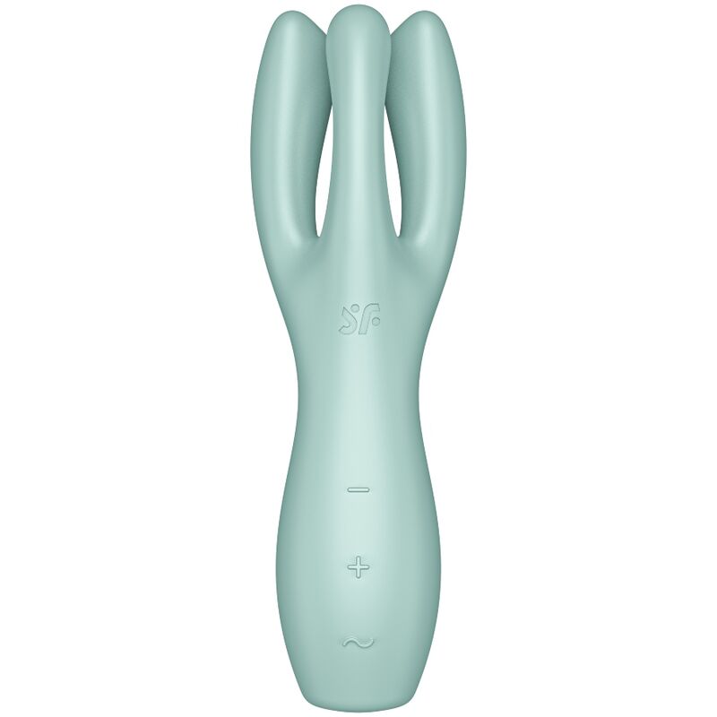 SATISFYER - VIBRATEUR THREESOME 3 MENTHE SATISFYER VIBRATOR