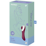 SATISFYER - VIBRATEUR  IMPULSIONS AIR DUAL CRUSH SATISFYER AIR PULSE
