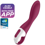 SATISFYER - VIBRATEUR POUR POINT G  THRILL CHAUFFANT SATISFYER VIBRATOR
