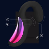 LELO - ENIGMA CRUISE MASSEUR SONIQUE DOUBLE STIMULATION NOIR LELO