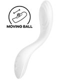 SATISFYER - VIBRATEUR SPOT G RRROLLING PLEASURE BLANC SATISFYER VIBRATOR