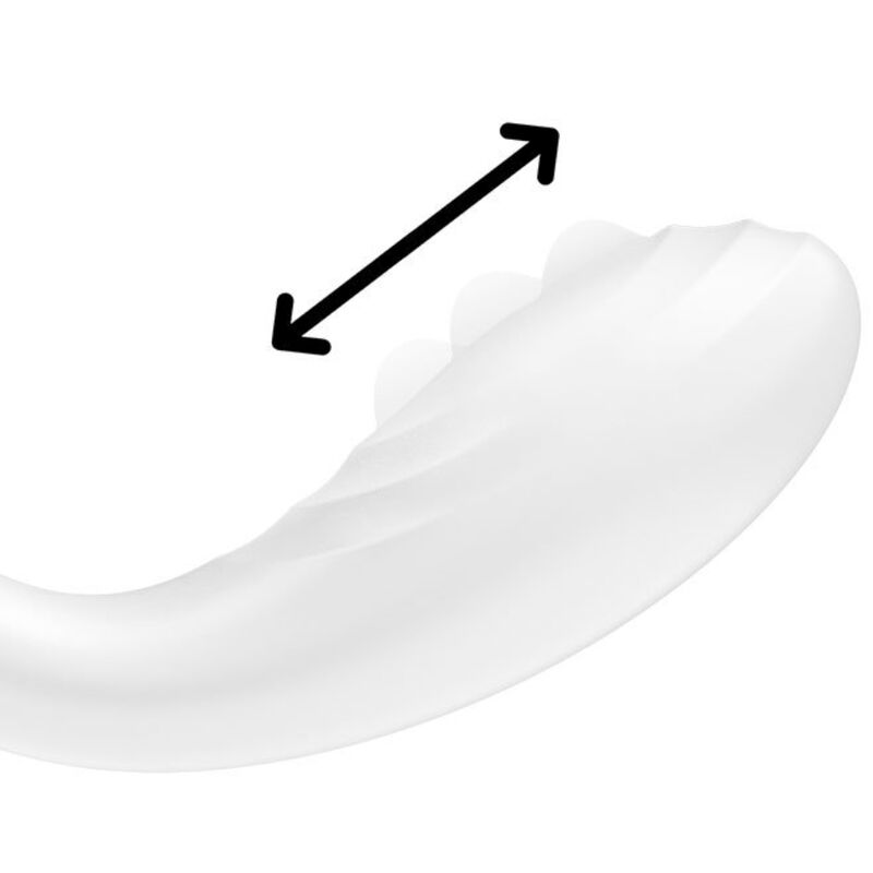 SATISFYER - VIBRATEUR SPOT G RRROLLING PLEASURE BLANC SATISFYER VIBRATOR