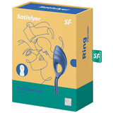 SATISFYER - VIBRATEUR ANNEAU SWORDSMAN BLEU SATISFYER RING