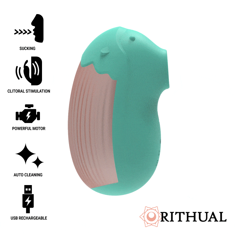 RITHUAL - SHUSHU 2.0 NOUVELLE GÉNÉRATION CLITORAL AQUA RITHUAL