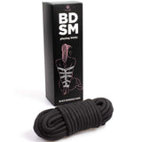 SECRETPLAY - CORDE DE BONDAGE NOIRE  COLLECTION BDSM SECRETPLAY 100% FETISH