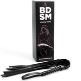 SECRETPLAY - FOUET DE BONDAGE NOIR  COLLECTION BDSM SECRETPLAY 100% FETISH