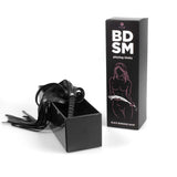 SECRETPLAY - FOUET DE BONDAGE NOIR  COLLECTION BDSM SECRETPLAY 100% FETISH