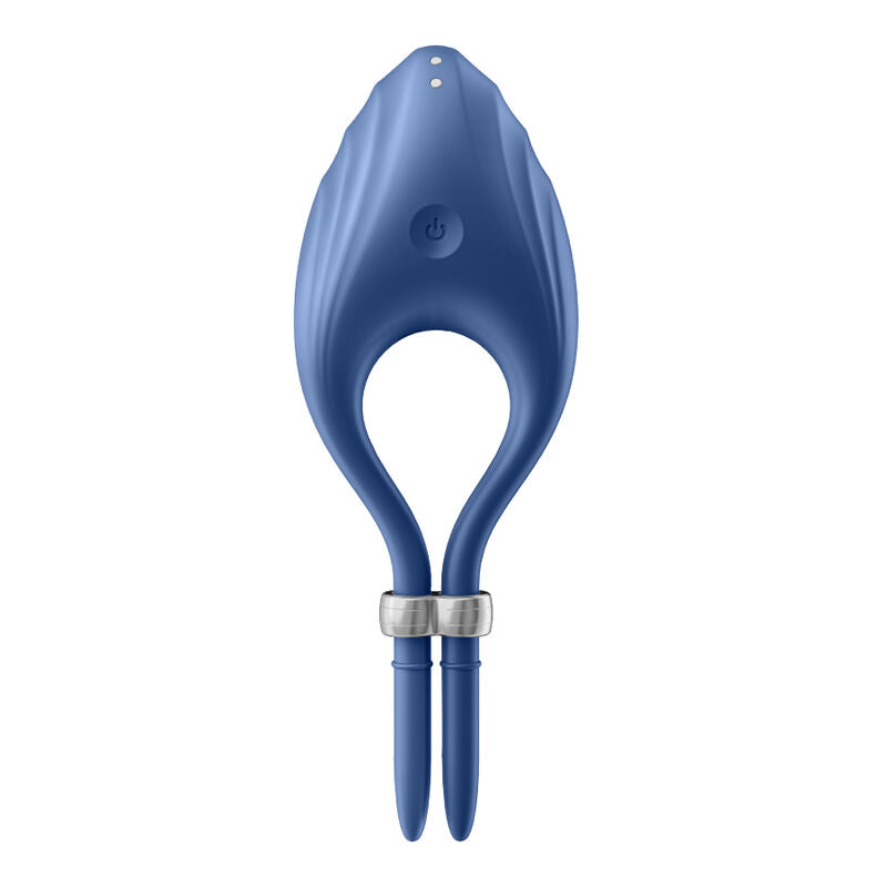 SATISFYER - VIBRATEUR ANNEAU DUELIST BLEU SATISFYER RING