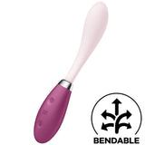 SATISFYER - VIBRATEUR MULTI G-SPOT FLEX 3 ROUGE SATISFYER VIBRATOR