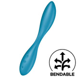 SATISFYER - VIBRATEUR MULTI G-SPOT FLEX 1 BLEU SATISFYER VIBRATOR