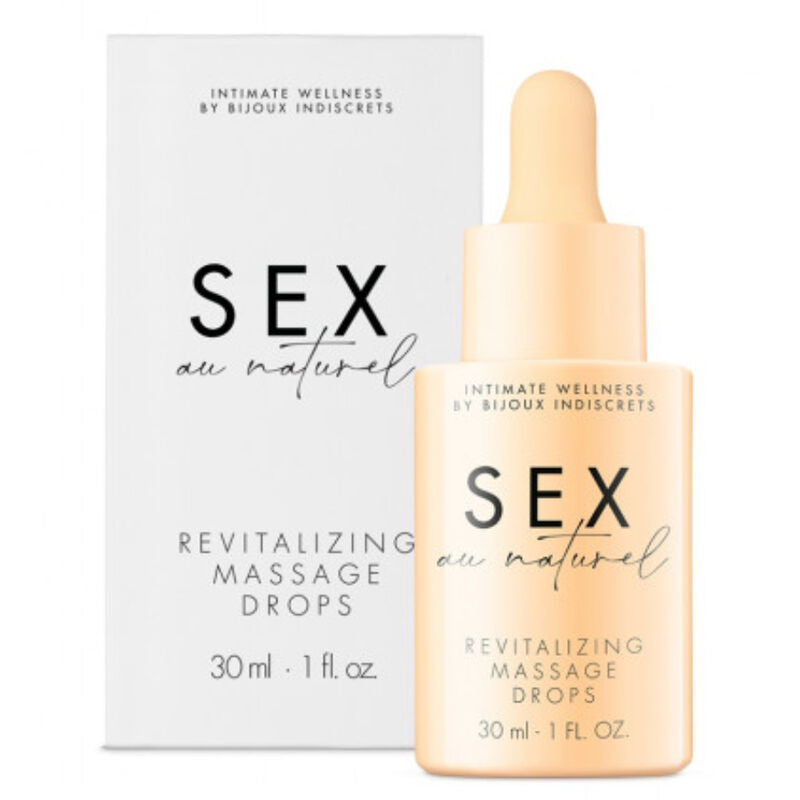 Bijoux Indiscrets Au Naturel - Gouttes de massage intime 30 ml — vue 1
