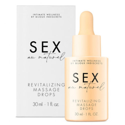 Bijoux Indiscrets Au Naturel - Gouttes de massage intime 30 ml — vue 1
