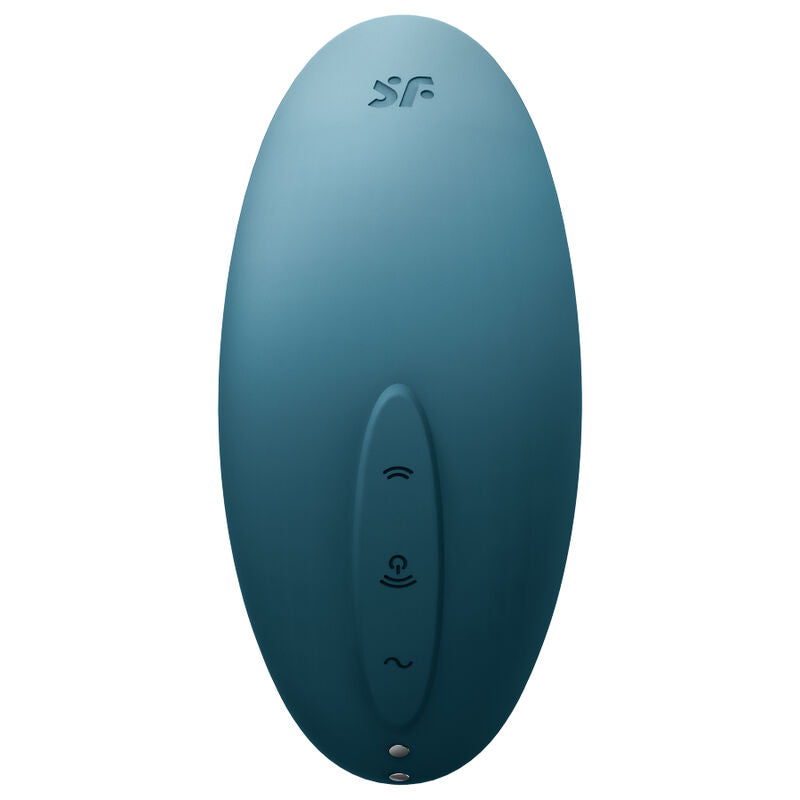 SATISFYER - STIMULATEUR ET VIBRATEUR VULVA LOVER 2 AIR PULSE BLEU SATISFYER AIR PULSE