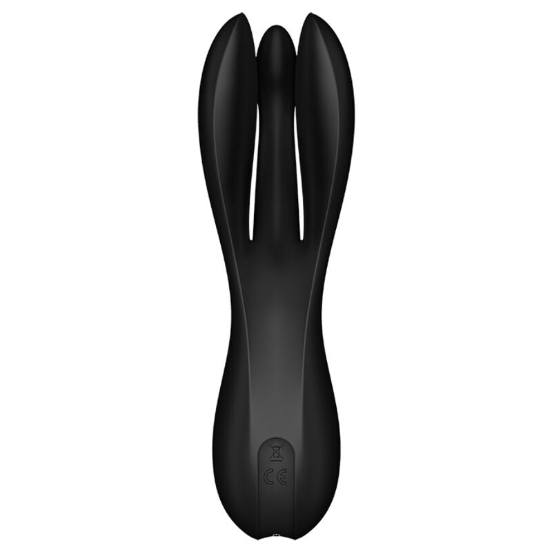 SATISFYER - VIBRATEUR THREESOME 2 NOIR SATISFYER VIBRATOR