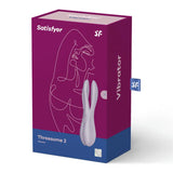 SATISFYER - VIBRATEUR THREESOME 2 VIOLET SATISFYER VIBRATOR