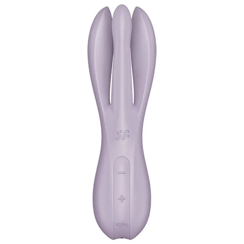 SATISFYER - VIBRATEUR THREESOME 2 VIOLET SATISFYER VIBRATOR