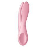 SATISFYER - VIBRATEUR THREESOME 1 ROSE SATISFYER VIBRATOR