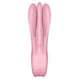 SATISFYER - VIBRATEUR THREESOME 1 ROSE SATISFYER VIBRATOR