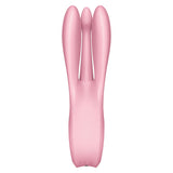 SATISFYER - VIBRATEUR THREESOME 1 ROSE SATISFYER VIBRATOR