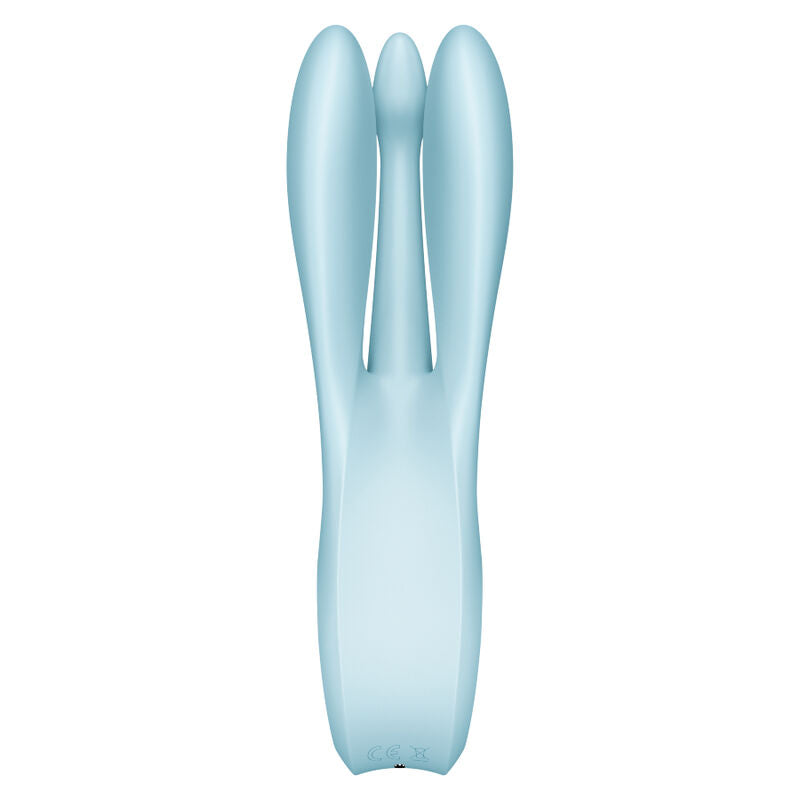 SATISFYER - VIBRATEUR THREESOME 1 BLEU SATISFYER VIBRATOR