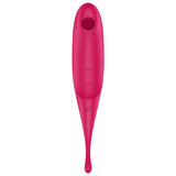 SATISFYER - STIMULATEUR ET VIBRATEUR TWIRLING PRO AIR PULSE ROUGE SATISFYER AIR PULSE