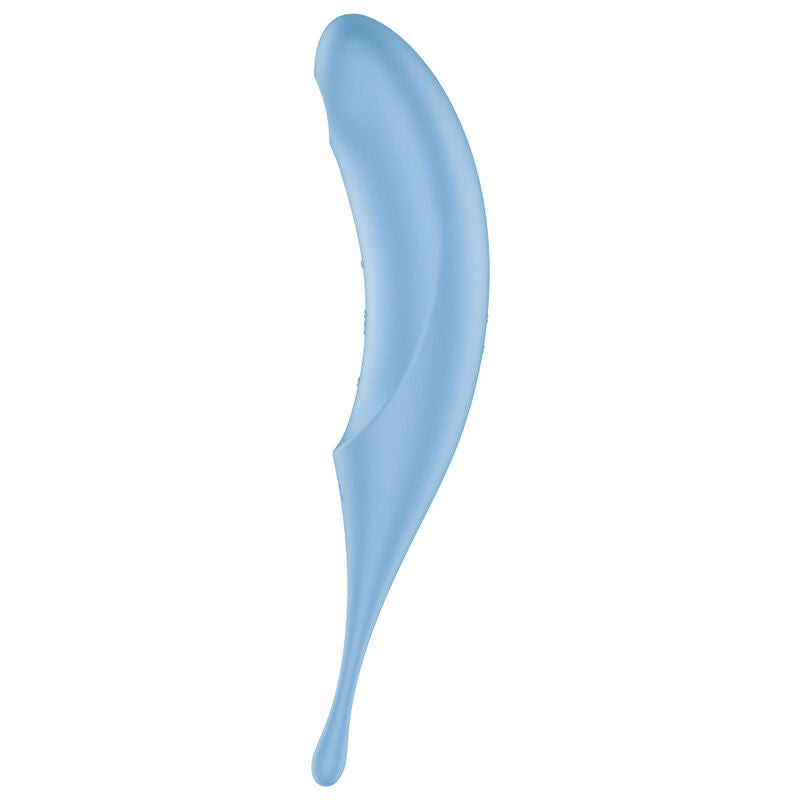 SATISFYER - STIMULATEUR ET VIBRATEUR TWIRLING PRO AIR PULSE BLEU SATISFYER AIR PULSE