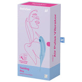 SATISFYER - STIMULATEUR ET VIBRATEUR TWIRLING PRO AIR PULSE BLEU SATISFYER AIR PULSE