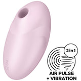 SATISFYER - STIMULATEUR ET VIBRATEUR VULVA LOVER 3 ROSE SATISFYER AIR PULSE