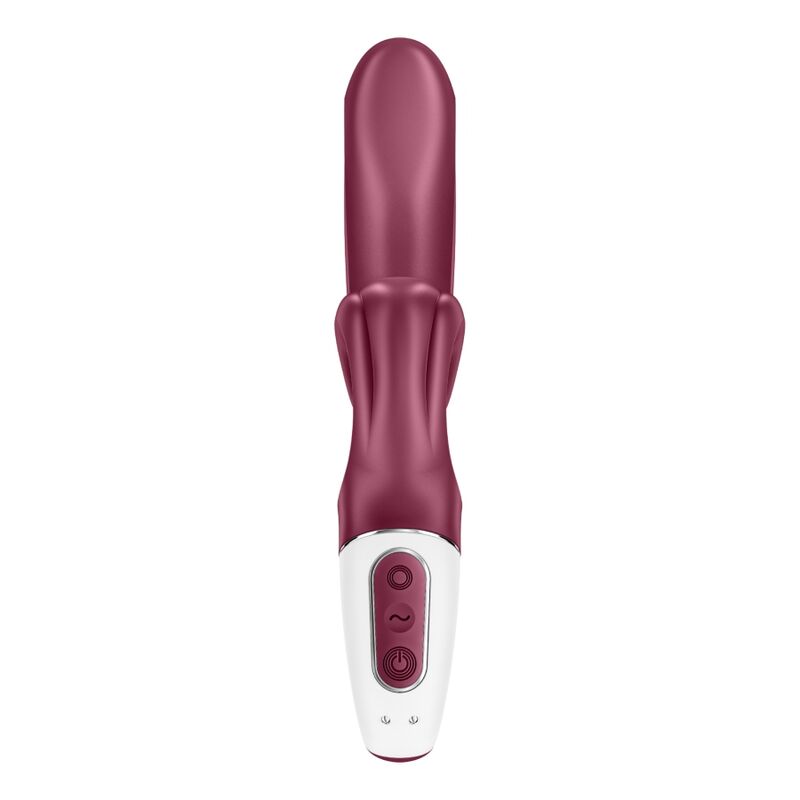 SATISFYER - LOVE ME RABBIT VIBRATION ROUGE SATISFYER VIBRATOR