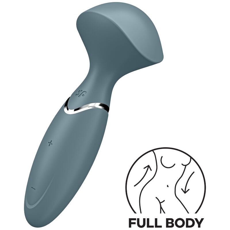 SATISFYER - MINI WONDER GRIS SATISFYER WAND