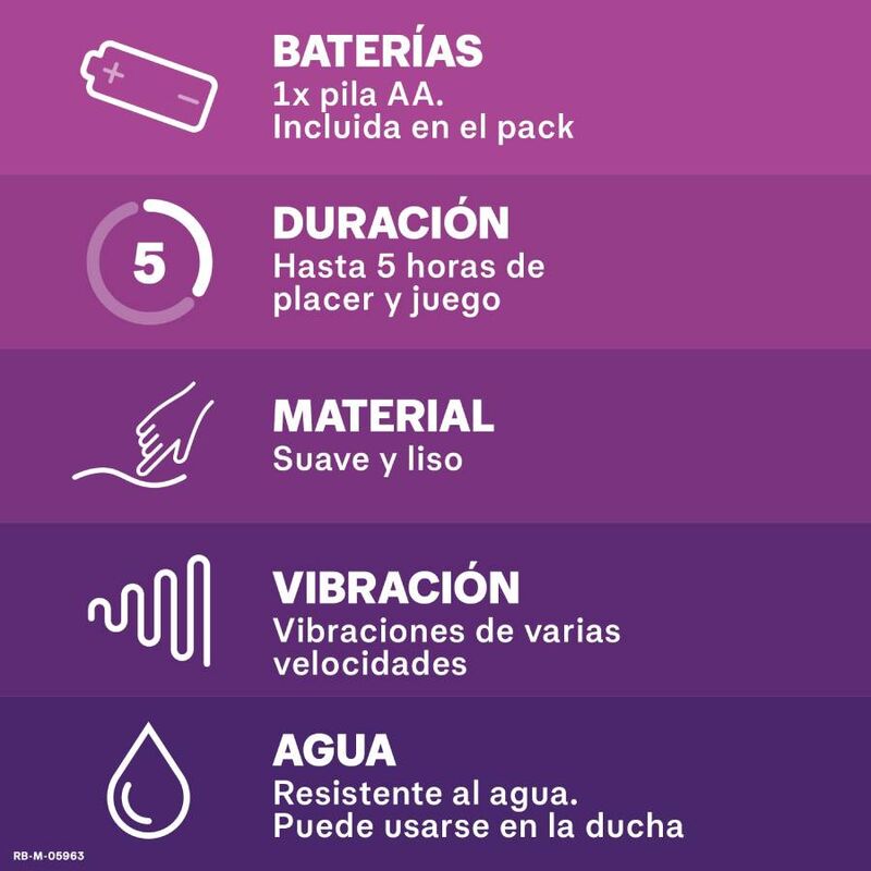 DUREX - VIBRATEUR ORGASMIQUE INTENSE PURE FANTASY DUREX TOYS