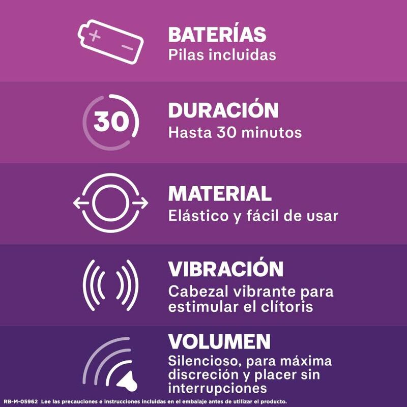DUREX - ANNEAU PÉNIS VIBRANT DIABLILLO INTENSE DUREX TOYS