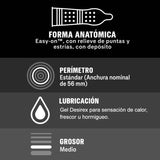 DUREX - ORGASMIQUE INTENSE 12 UNITÉS DUREX CONDOMS