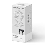 SATISFYER - FIL DE CHARGE NOIR SATISFYER