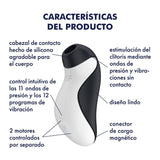 SATISFYER - STIMULATEUR + VIBRATION ORCA SATISFYER AIR PULSE