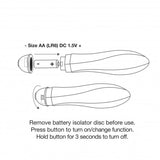 ROCKS-OFF - VIBRATEUR TWISTER 10 MODES ROCKS-OFF