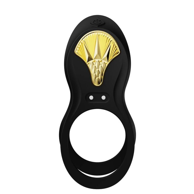 ZALO - BAGUE VIBRANTE COUPLES BAYEK NOIR ZALO